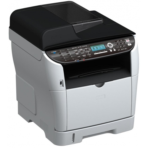 Máy in Ricoh SP3510SF, In, Scan, Copy, Fax, Laser trắng đen